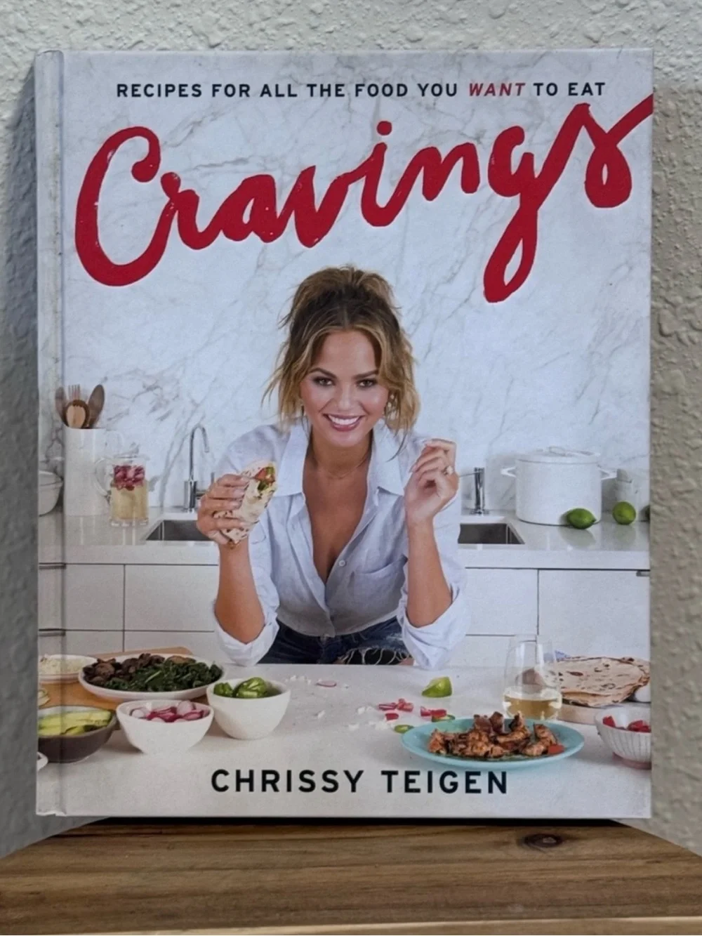 Cravings by Chrissy Teigen Cookbook Recipes for All the Food You Want Hardcover